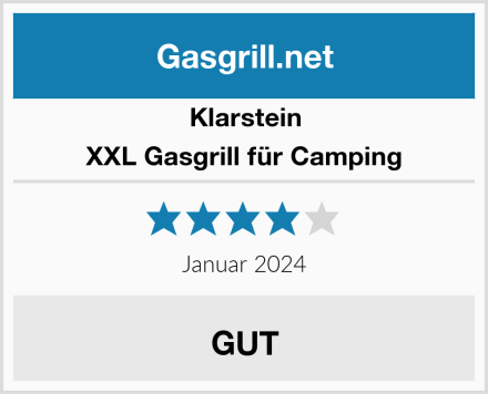Klarstein XXL Gasgrill für Camping Test