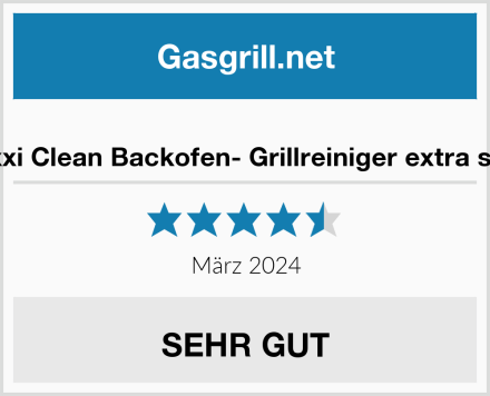  Maxxi Clean Backofen- Grillreiniger extra stark Test