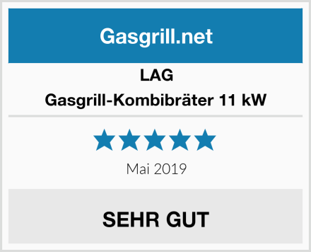 LAG Gasgrill-Kombibräter 11 kW Test