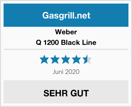 Weber Q 1200 Black Line Test