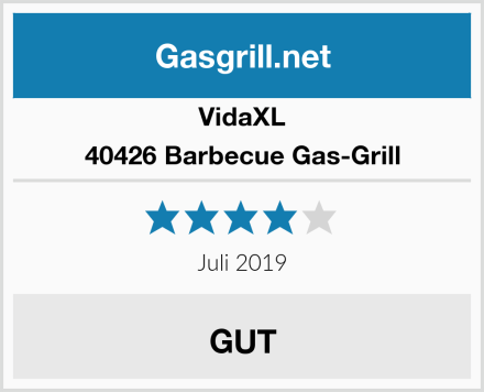 vidaXL 40426 Barbecue Gas-Grill Test