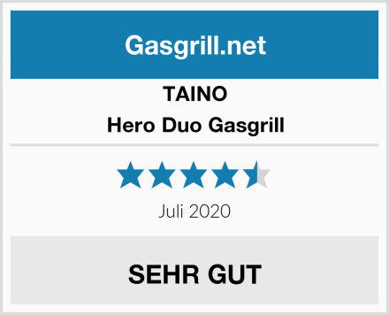 TAINO Hero Duo Gasgrill Test