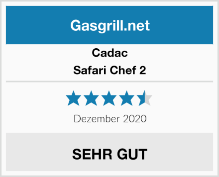 Cadac Safari Chef 2 Test