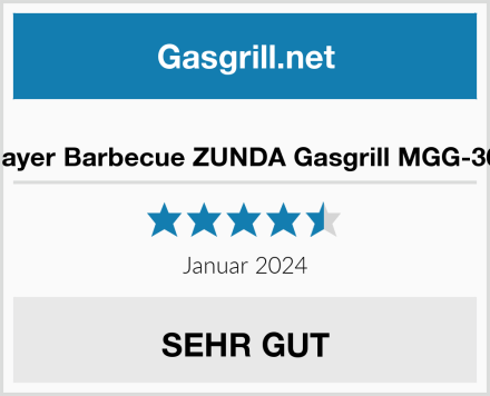  Mayer Barbecue ZUNDA Gasgrill MGG-362 Test