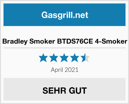  Bradley Smoker BTDS76CE 4-Smoker Test