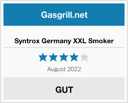  Syntrox Germany XXL Smoker Test