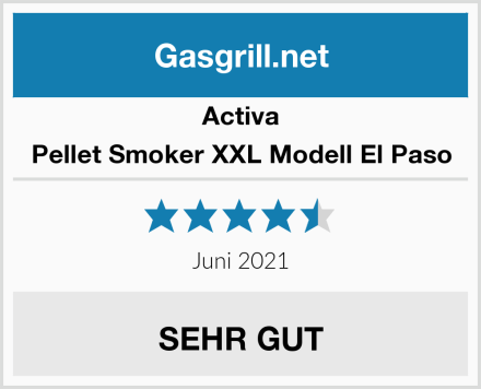 Activa Pellet Smoker XXL Modell El Paso Test