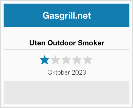  Uten Outdoor Smoker Test
