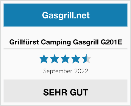  Grillfürst Camping Gasgrill G201E Test