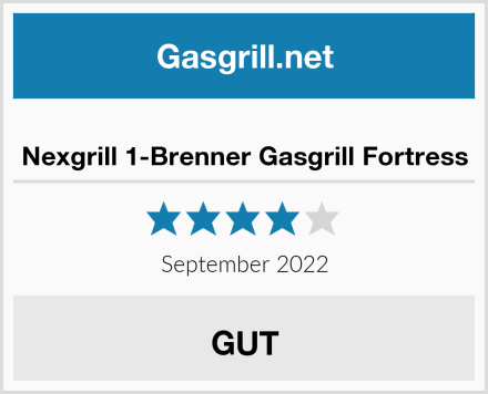  Nexgrill 1-Brenner Gasgrill Fortress Test