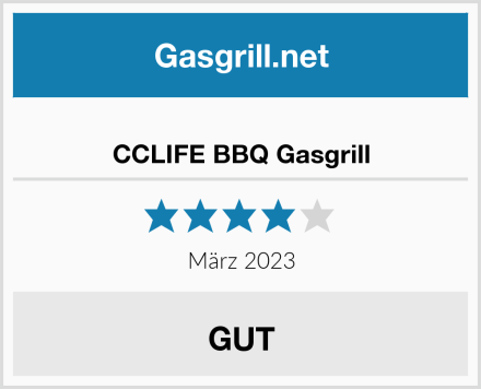  CCLIFE BBQ Gasgrill Test