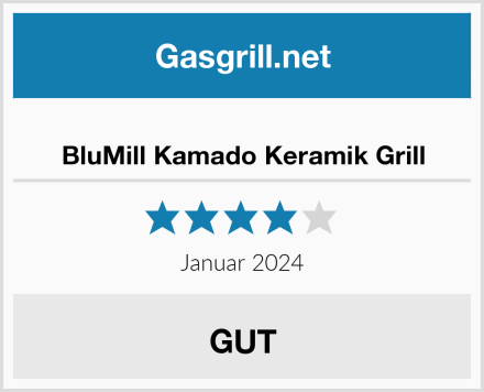  BluMill Kamado Keramik Grill Test