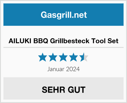  AILUKI BBQ Grillbesteck Tool Set Test