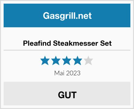  Pleafind Steakmesser Set Test