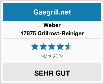 Weber 17875 Grillrost-Reiniger Test