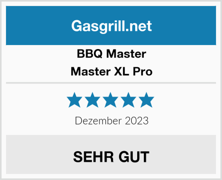 BBQ Master Master XL Pro Test