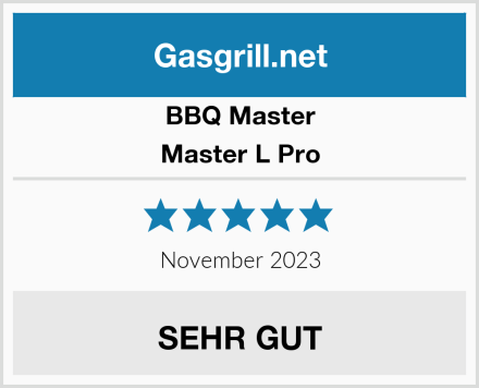 BBQ Master Master L Pro Test